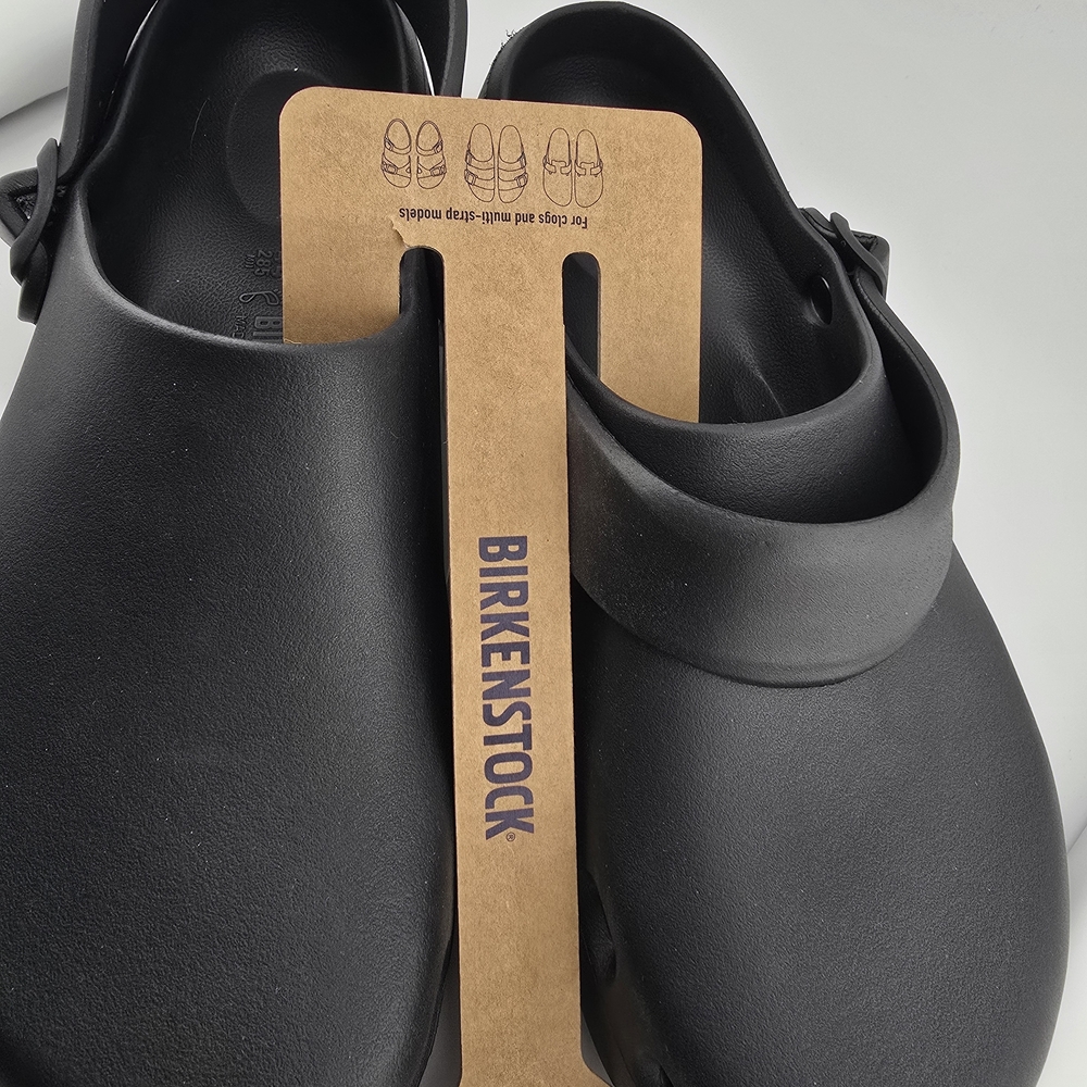 Birkenstock EVA Clogs Black Size 44 / US 11 Waterproof Slip On Shoes - Picture 2 of 6
